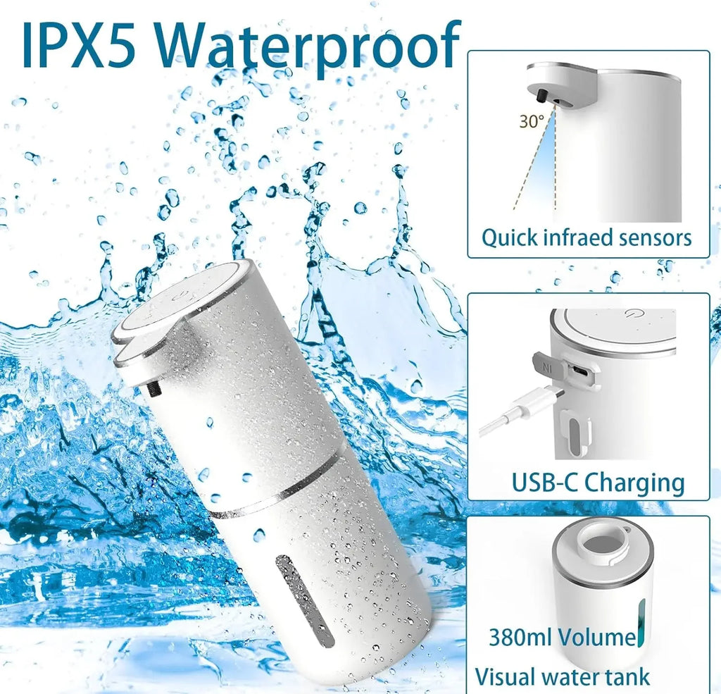 Dispensador automático de jabón líquido