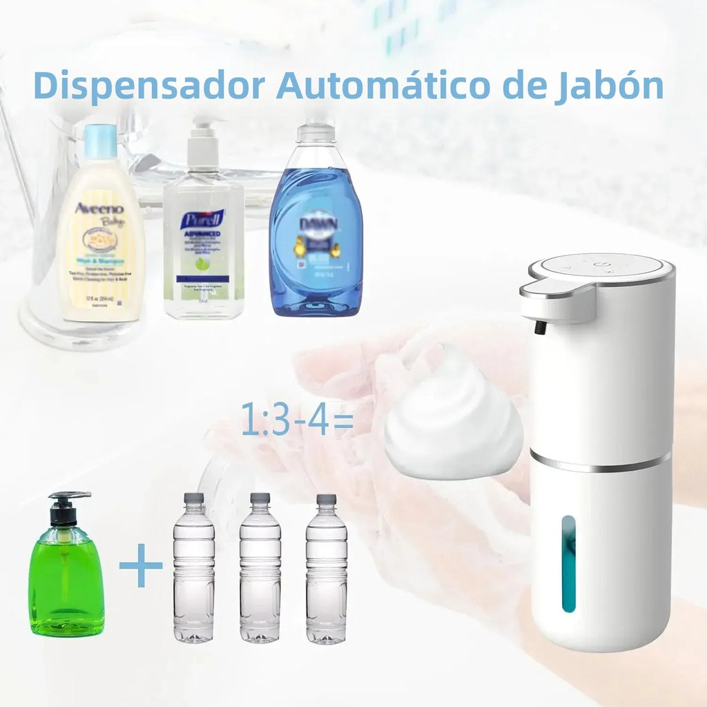 Dispensador automático de jabón líquido